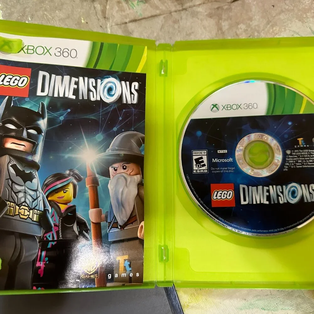LEGO Dimensions Xbox 360 2015 CIB Complete Tested Working